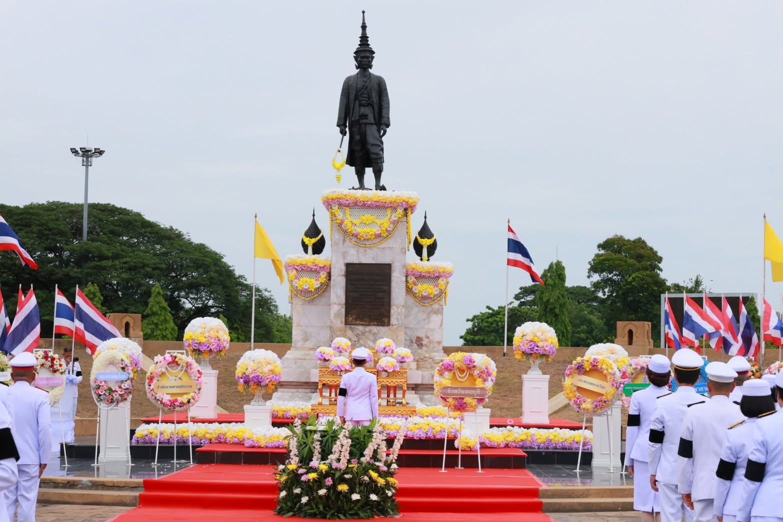 title - เข้าร่วมพิธีเจริญพระพุทธมนต์เพื่อถวายเป็นพระราชกุศลแด่สมเด็จพระนารายณ์มหาราช เนื่องในวันคล้ายวันสวรรคต 11 กรกฎาคม