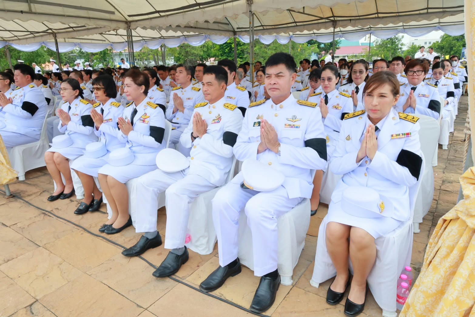 title - เข้าร่วมพิธีเจริญพระพุทธมนต์เพื่อถวายเป็นพระราชกุศลแด่สมเด็จพระนารายณ์มหาราช เนื่องในวันคล้ายวันสวรรคต 11 กรกฎาคม