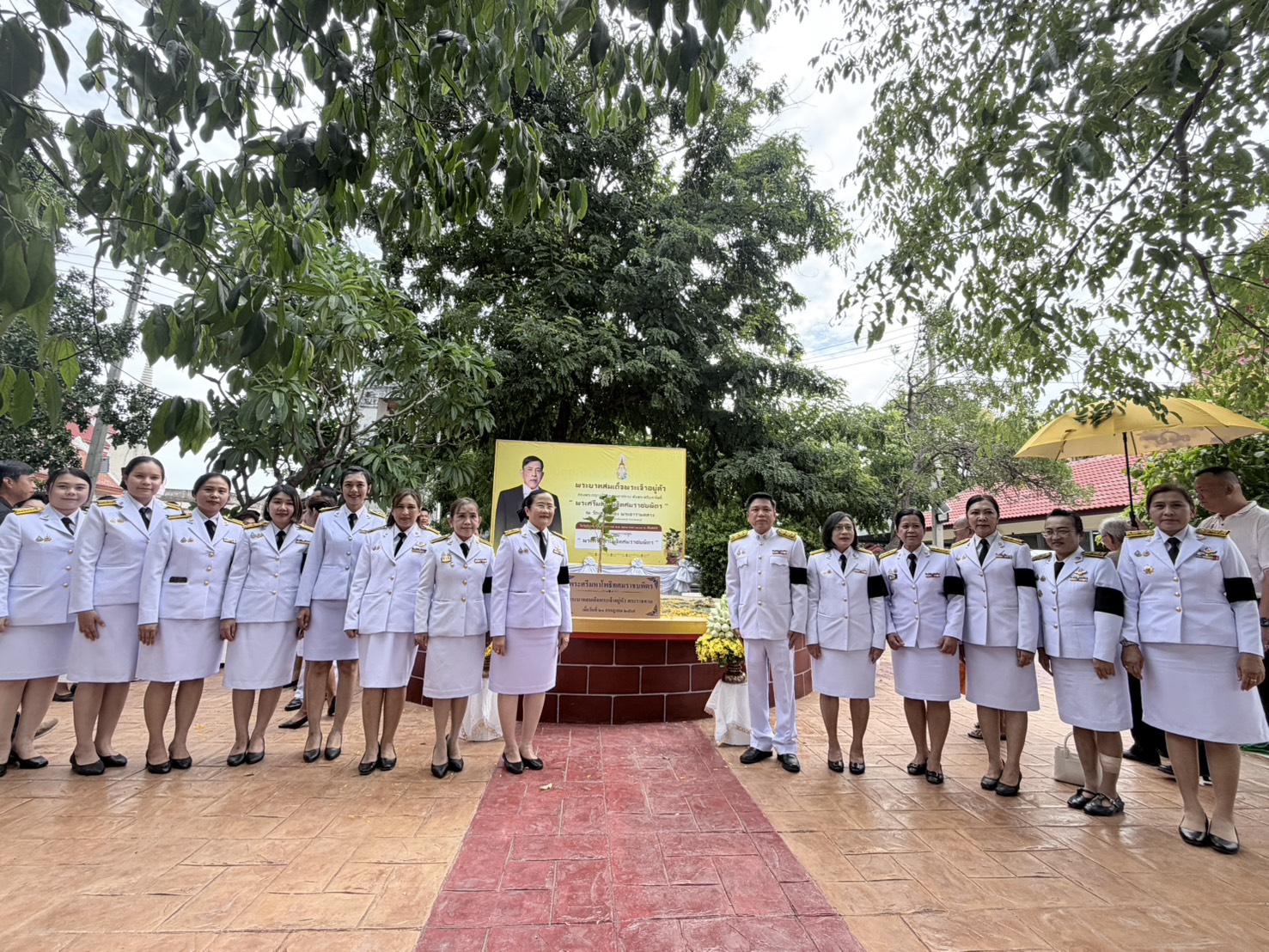 title - เข้าร่วมพิธีประดิษฐานปลูกต้นพระศรีมหาโพธิทศราชบพิตร ณ วัดเสาธงทอง ตำบลท่าหิน อำเภอเมืองลพบุรี จังหวัดลพบุรี