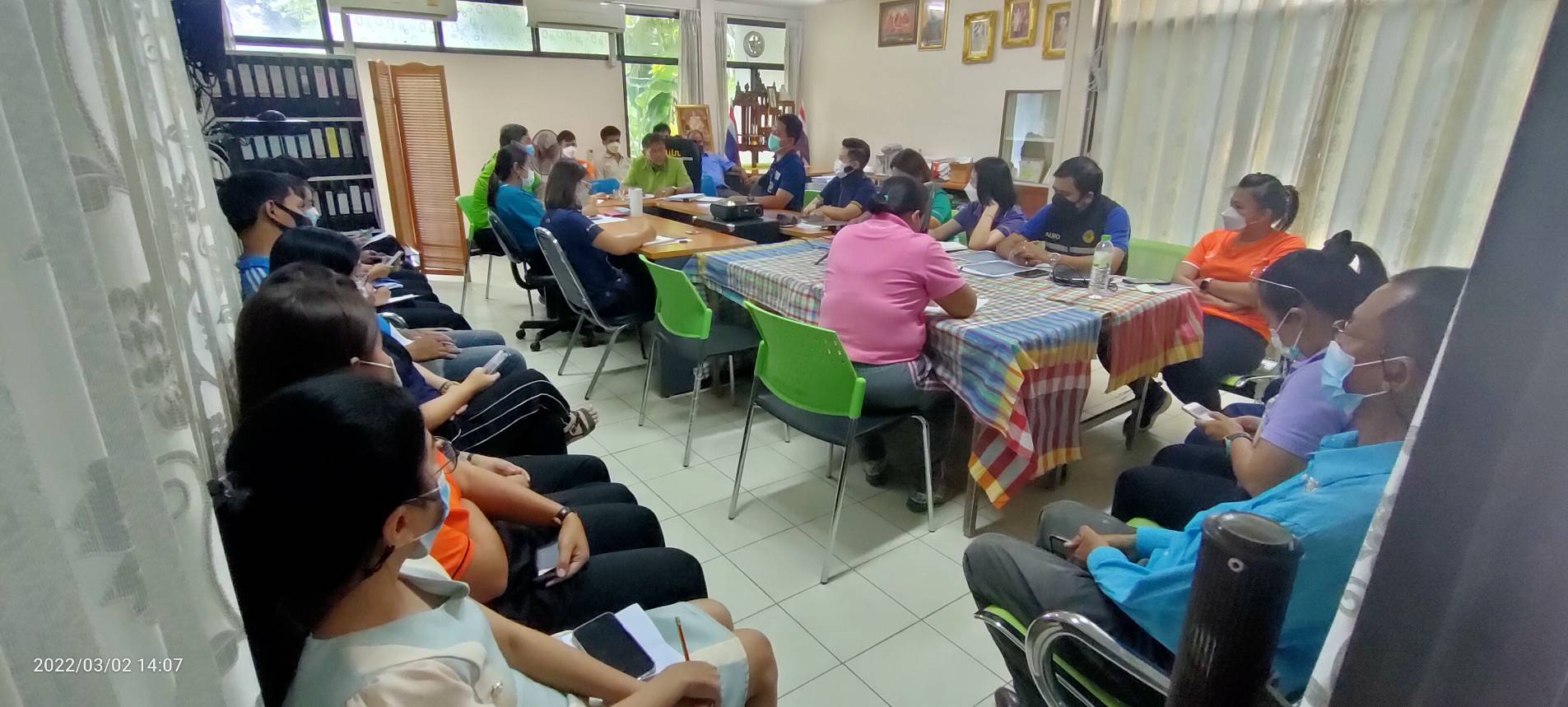 ประชุมคณะทำงานโครงการแก้ไขปัญหาที่ดินทำกินให้แก่เกษตรกรสภาประชาชน 4 ภาค ครั้งที่ 1-2565