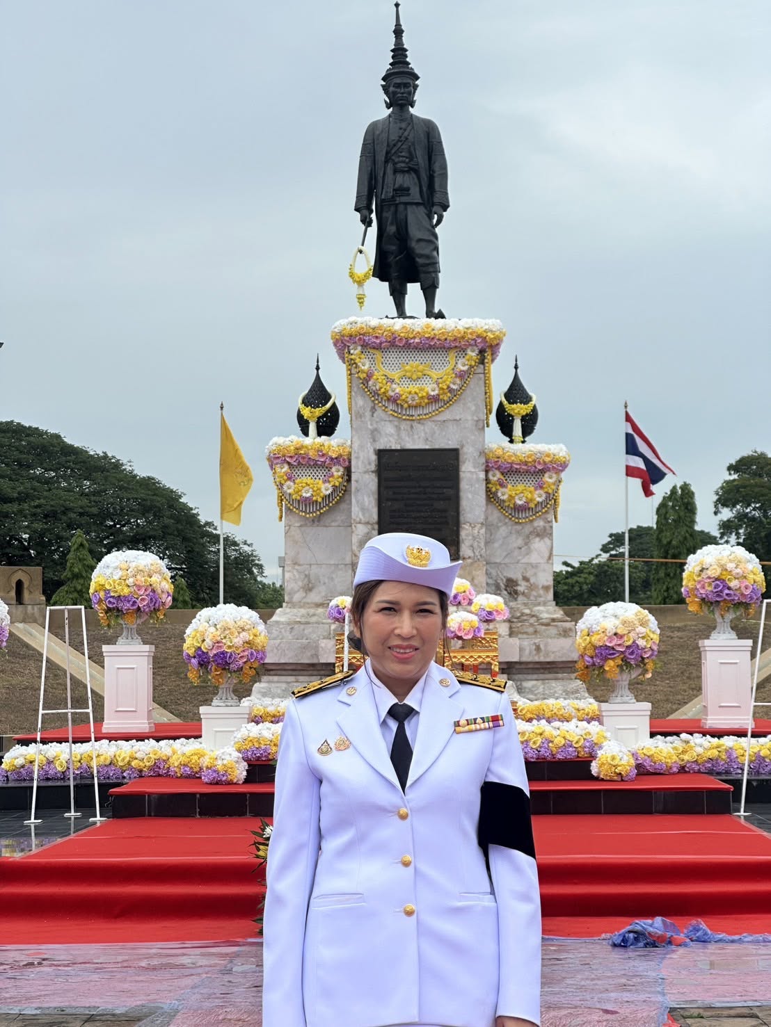 เข้าร่วมพิธีเจริญพระพุทธมนต์เพื่อถวายเป็นพระราชกุศลแด่สมเด็จพระนารายณ์มหาราช เนื่องในวันคล้ายวันสวรรคต 11 กรกฎาคม