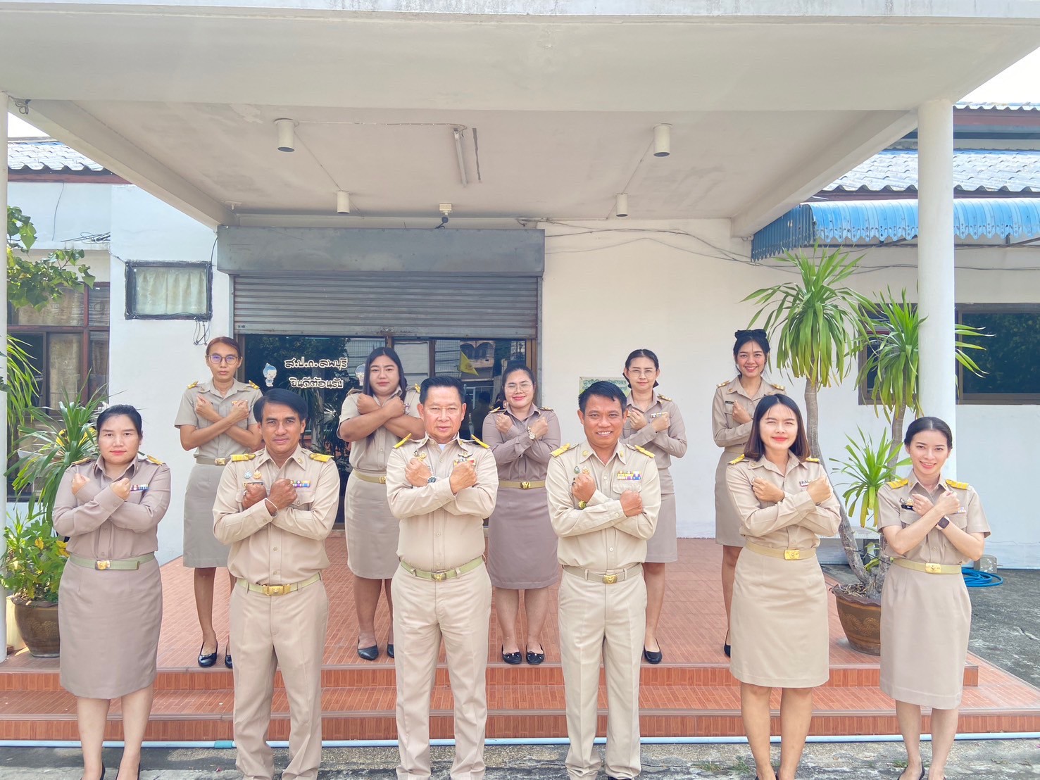 ประกาศเจตนารมณ์เป็นองค์กรคุณธรรม ประจำปีงบประมาณ พ.ศ. 2568 และแสดงออกเชิงสัญลักษณ์ในการต่อต้านการทุจริต