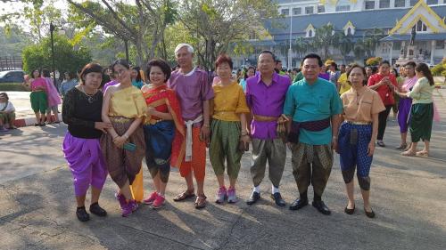 กิจกรรม ชาวลพบุรีพร้อมใจ แต่งไทยสายย่อ ภายใต้โครงการสนับสนุนกิจกรรมการกีฬาและนันทนาการ เพื่อส่งเสริมคุณภาพชีวิต ประจำปีงบประมาณ 2561