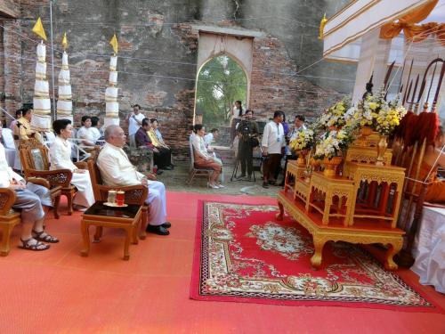 เข้าร่วมประกอบพิธีบวงสรวง ตักน้ำ/เสกน้ำพระพุทธมนต์ศักดิ์สิทธิ์ ณ วัดกวิศราราม ตำบลท่าหิน อำเภอเมือง จังหวัดลพบุรี