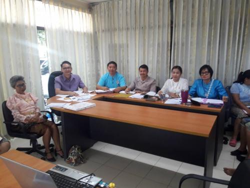 ประชุมสำนักงานประจำเดือนกุมภาพันธ์ 2562