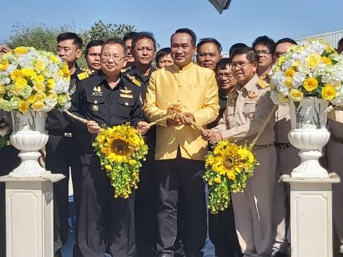 สำนักงานปฏิรูปที่ดินจังหวัดลพบุรีเข้าร่วมพิธี (Kik Off) โครงการรณรงค์ฉีดวัคซีนป้องกันโรคปากและเท้าเปื่อย โดยปศุสัตว์เป็นผู็จัดกิจกรรมดังกล่าว
