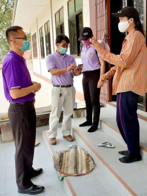 ส.ป.ก.ลพบุรี ลงพื้นที่หาข้อเท็จจริงประกอบการขออนุญาตใช้ที่ดินในเขตปฏิรูปที่ดินของวัดเขาเขียววิปัสนาราม 