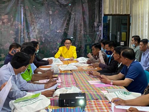 จัดอบรมโครงการพัฒนาผู้แทนเกษตรกร ปีงบประมาณ พ.ศ. 2564 หลักสูตร การพัฒนากลไกขับเคลื่อนงาน ส.ป.ก.