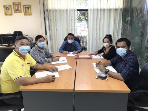 ประชุมคณะกรรมการติดตามประเมินผลเกษตรกรรุ่นใหม่ในพื้นที่รองรับ 