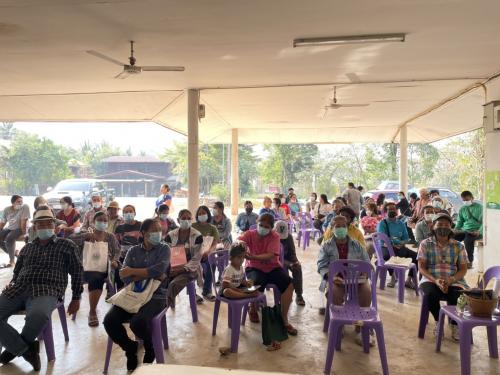 จัดอบรมโครงการระบบส่งเสริมการเกษตรแบบแปลงใหญ่ ปีงบประมาณ 2564 (ชนิดสินค้าข้าวโพดเลี้ยงสัตว์)