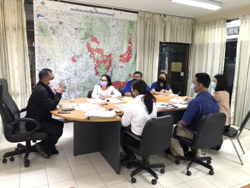ประชุมติดตามผลการดำเนินงานตามแผนงานโครงการ ของ ส.ป.ก.ลพบุรี ประจำปีงบประมาณ 2564