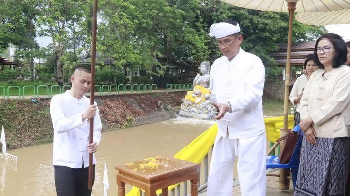 title - ร่วมประกอบพิธีทำบุญเมืองและสืบชะตาเมืองแม่ฮ่องสอน ครบรอบ 152 ปี เพื่อความเป็นสิริมงคลและอุทิศส่วนกุศลให้อดีตเจ้าเมือง