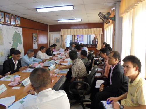 การประชุมคณะทำงานแก้ไขปัญหาการทับซ้อนของพื้นที่ฯ