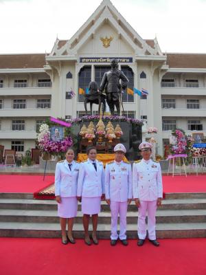 ปฏิรูปที่ดินจังหวัดมหาสารคาม ร่วมพิธีวันปิยะมหาราช