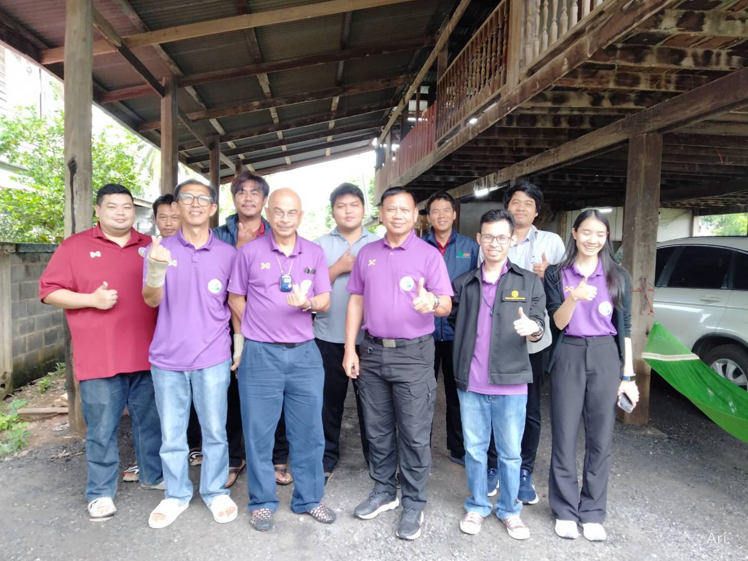 ท่านผู้อำนวยการสำนักจัดการแผนที่และสารบบที่ดิน นายพนมไพร ดีใหม่ เดินทางตรวจงาน และเยี่ยมหน่วยงานสำรวจสนาม