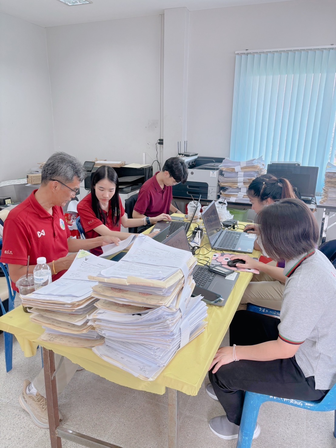 กลุ่มแผนที่ไปราชการเกี่ยวกับการตรวจสอบแผนที่แนบท้ายพระราชกฤษฎีกา วันที่21-26 เมษายน 2568 จังหวัดขอนแก่น  กาฬสินธ์