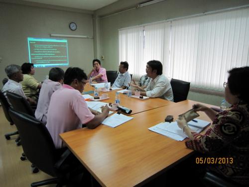 ประชุมคณะกรรมการดำเนินการจ้างที่ปรึกษาโดยวิธีตกลง  