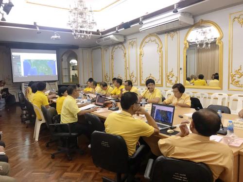 สผส.จัดประชุมเจ้าหน้าที่และผู้เกี่ยวข้องที่ปฏิบัติงานสำรวจรังวัดปรับปรุงแผนที่แปลงที่ดินมาตรฐาน RTK GNSS Network ตามแผนงานปีงบประมาณ พ.ศ.2562