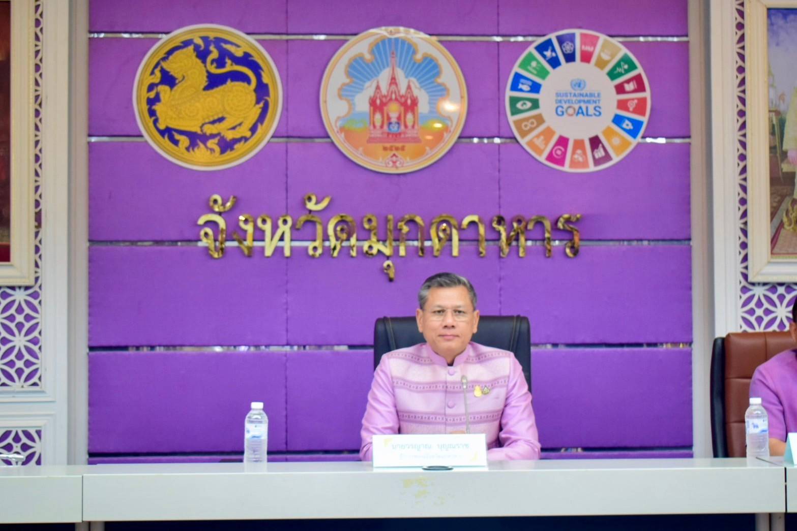 เข้าร่วมการประชุมเตรียมความพร้อมการรับเสด็จฯ