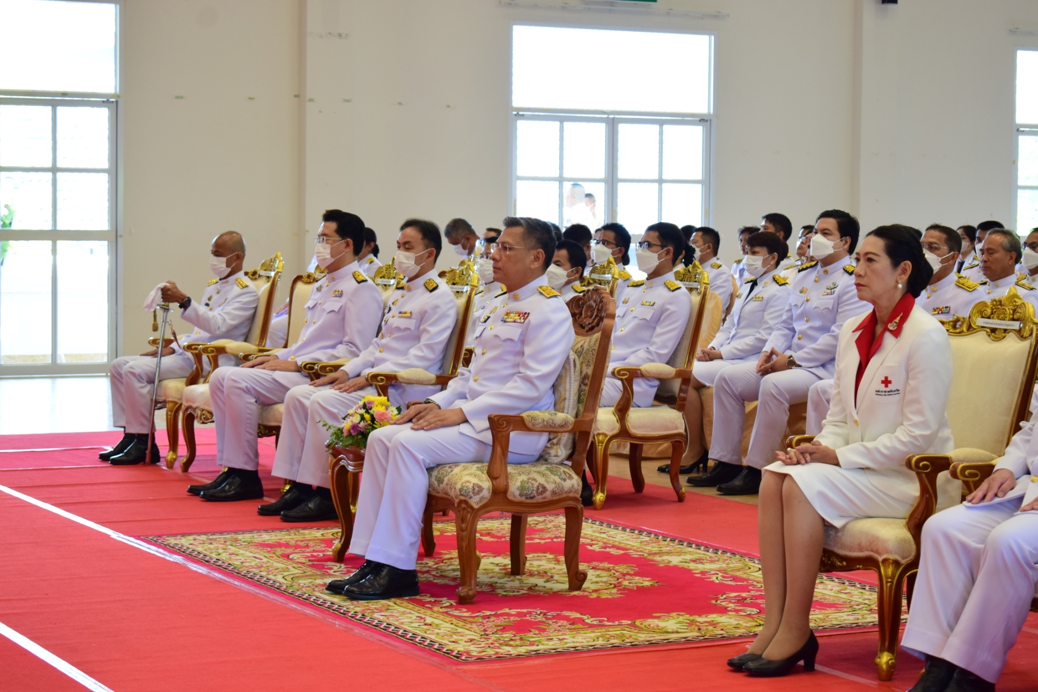 ร่วมพิธีถวายราชสักการะเนื่องในวันคล้ายวันสวรรคตสมเด็จพระนเรศวรมหาราช