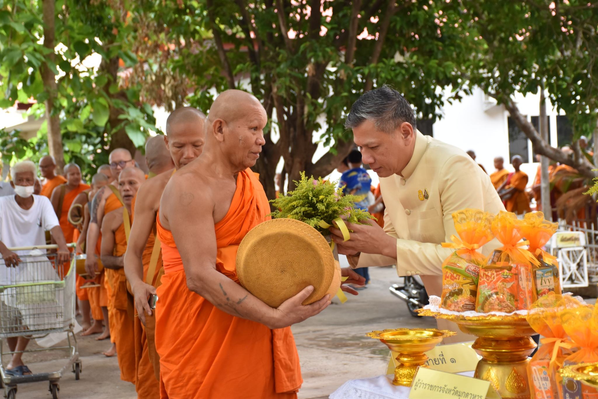 ร่วมกิจกรรมวันสำคัญทางพระพุทธศาสนา วันวิสาขบูชา ประจำปี 2567 