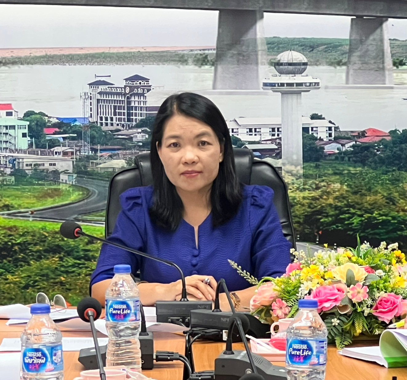 ประชุมคณะทำงานพิจารณาแนวเขตการจัดที่ดินให้แก่เกษตรกร 
