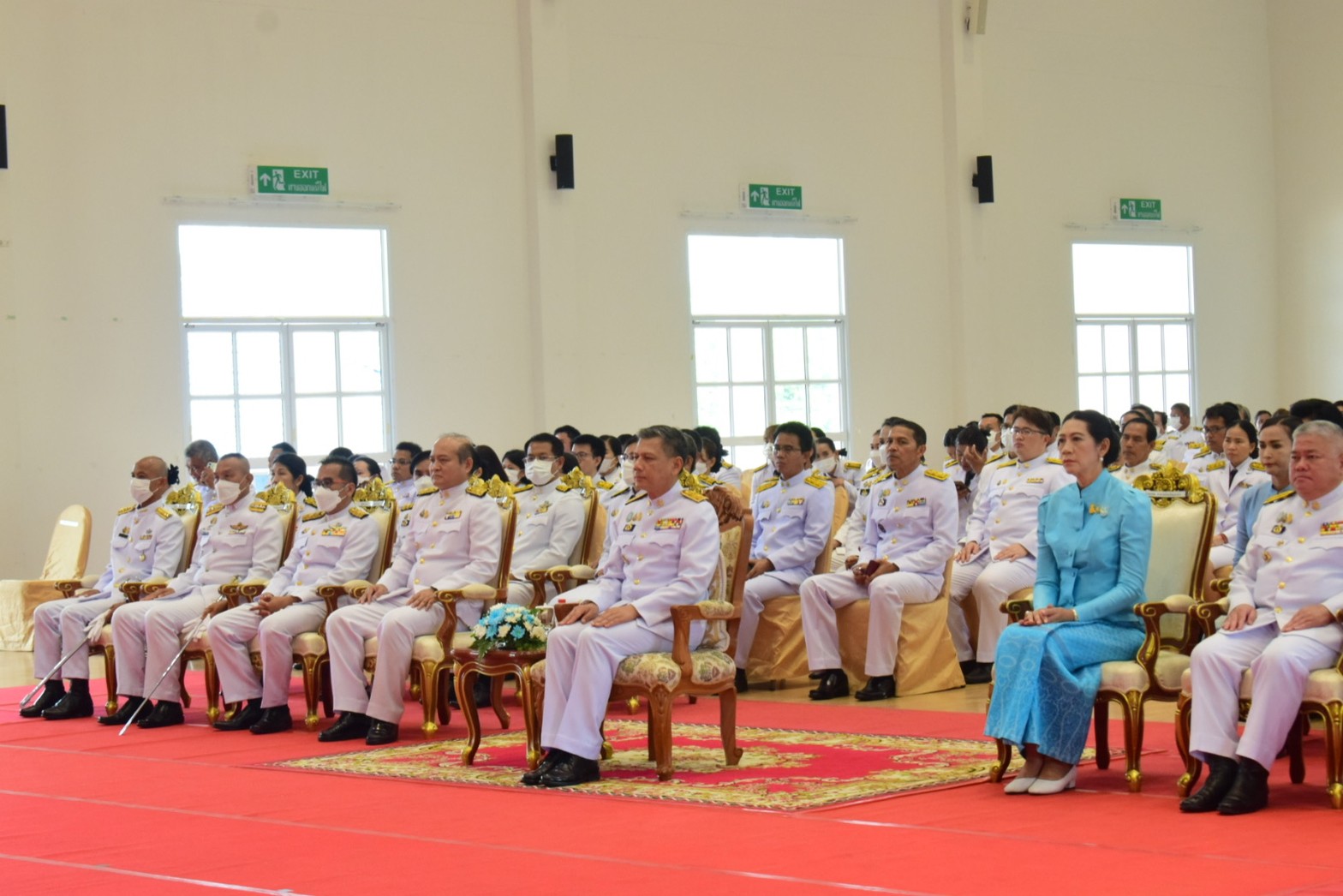 ร่วมพิธีเฉลิมฉลองวาระครบรอบ 100 ปี วันประสูติ สมเด็จพระเจ้าพี่นางเธอ เจ้าฟ้ากัลยาณิวัฒนากรมหลวงนราธิวาสราชนครินทร์