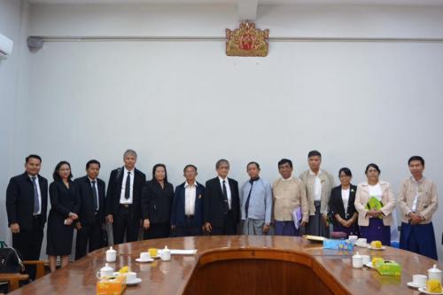 แลกเปลี่ยนประสบการณ์ด้านนโยบายการเกษตรและการพัฒนาชนบทในความร่วมมือระหว่างกระทรวงเกษตรและสหกรณ์ ประเทศไทย และ Ministry of Agriculture, Livestock and Irrigation. (MOALI) สาธารณรัฐแห่งสหภาพเมียนมาร์ 