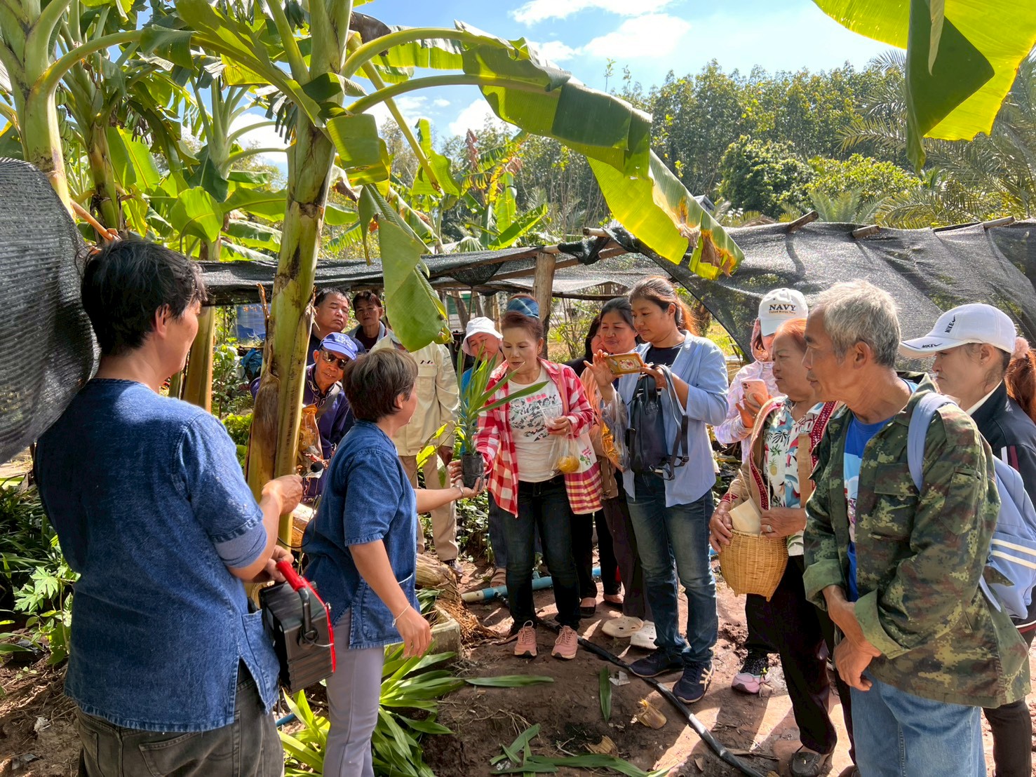 title - ฝึกอบรมโครงการเกษตรกรรมยั่งยืนในเขตปฏิรูปที่ดินจังหวัดมุกดาหาร