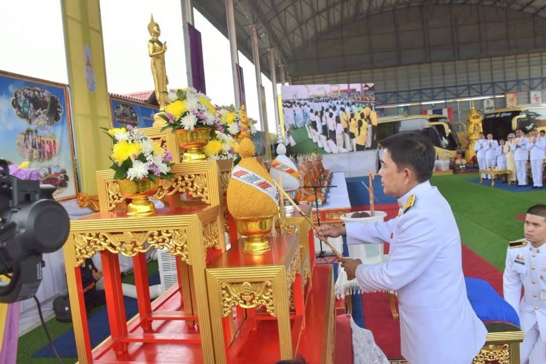 ส.ป.ก.นครนายก ร่วมพิธีปลูก พระศรีมหาโพธิทศมราชบพิตร