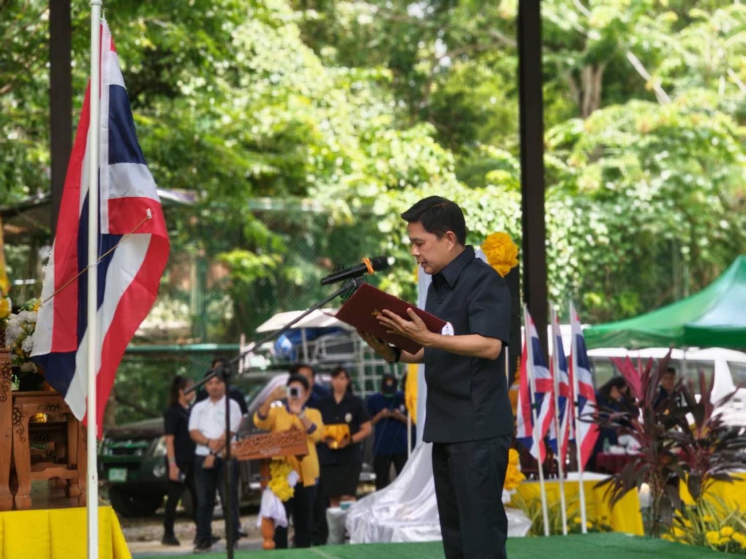 ส.ป.ก.นครนายก ร่วมโครงการคลินิกเกษตรเคลื่อนที่ในพระราชานุเคราะห์ 