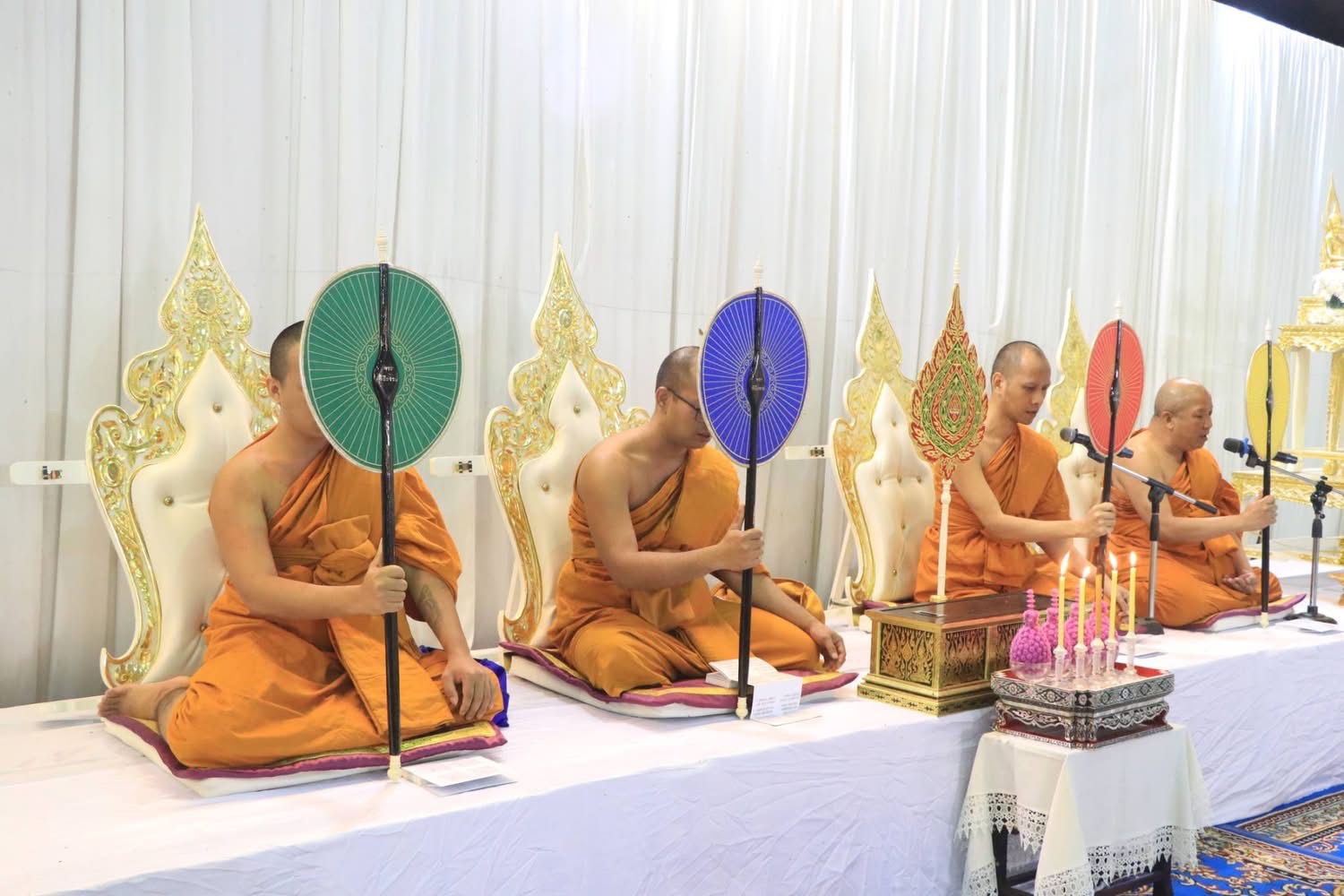 title - ส.ป.ก.นครนายก ร่วมสวดพระอภิธรรม