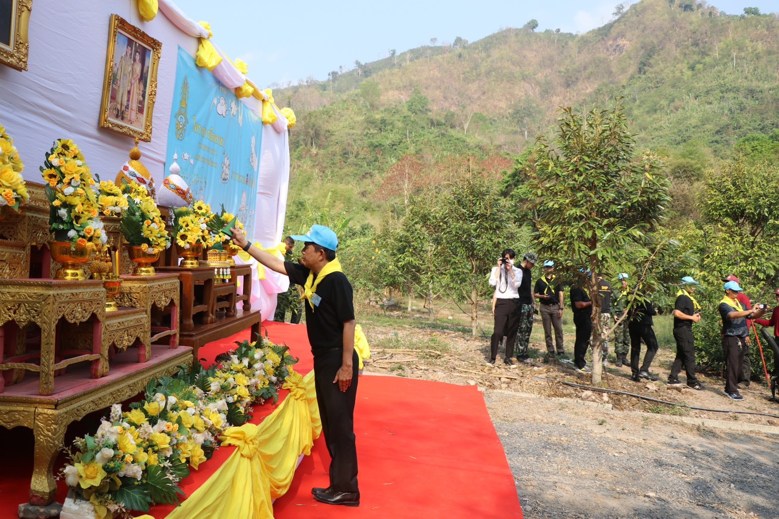 ส.ป.ก.นครนายก ร่วมกิจกรรมจิตอาสาพัฒนา 