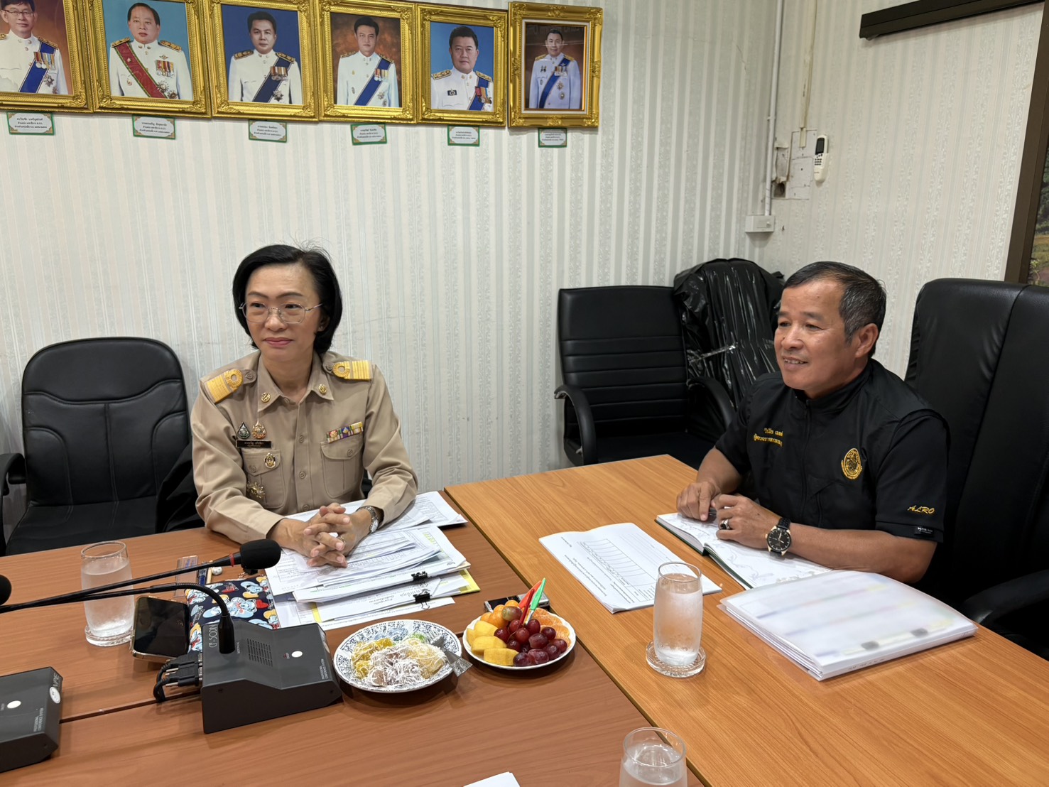 title -  ส.ป.ก.นครนายก ต้อนรับผู้ตรวจราชการกรม เขตตรวจราชการที่ 9 