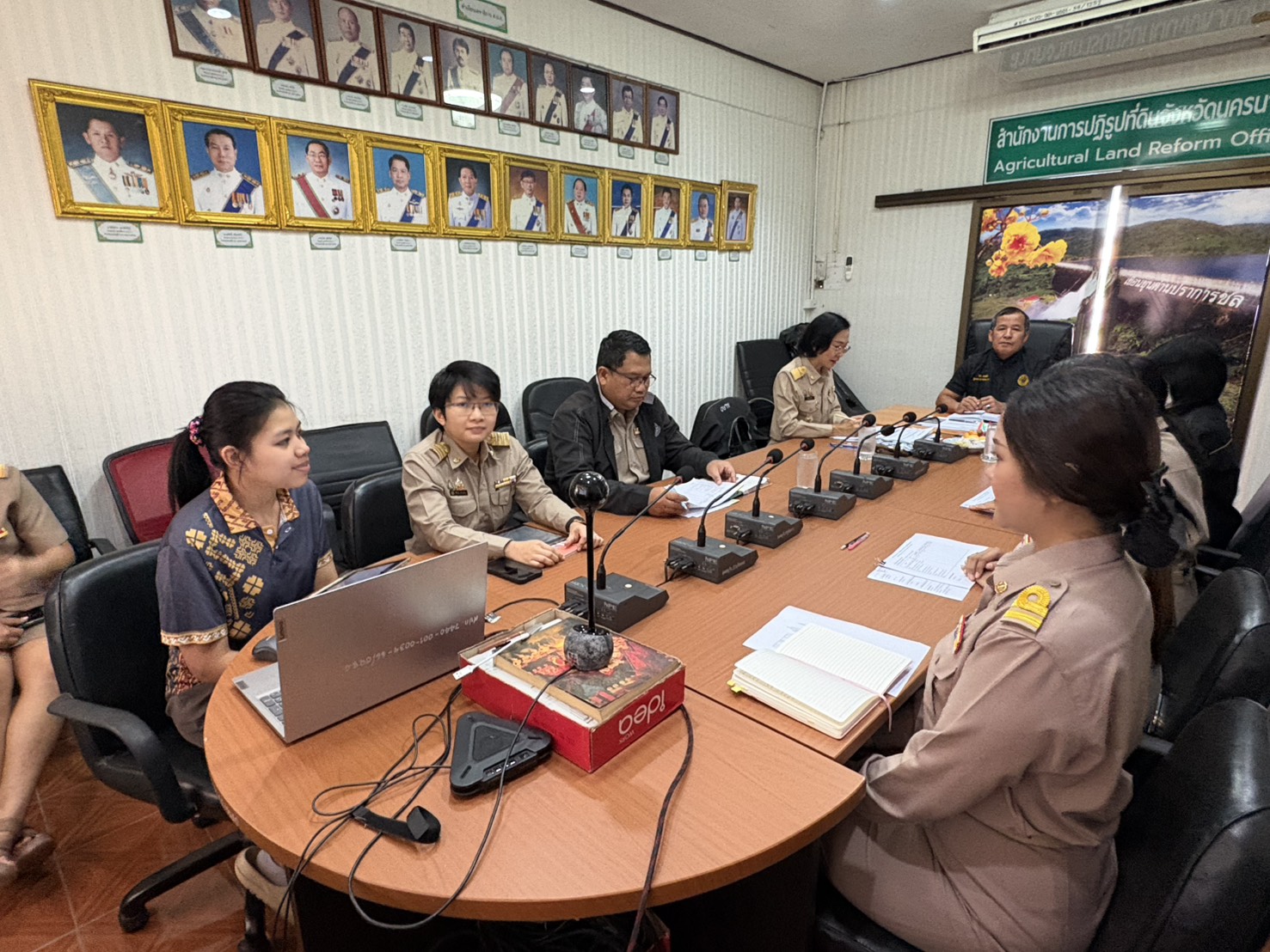 title -  ส.ป.ก.นครนายก ต้อนรับผู้ตรวจราชการกรม เขตตรวจราชการที่ 9 