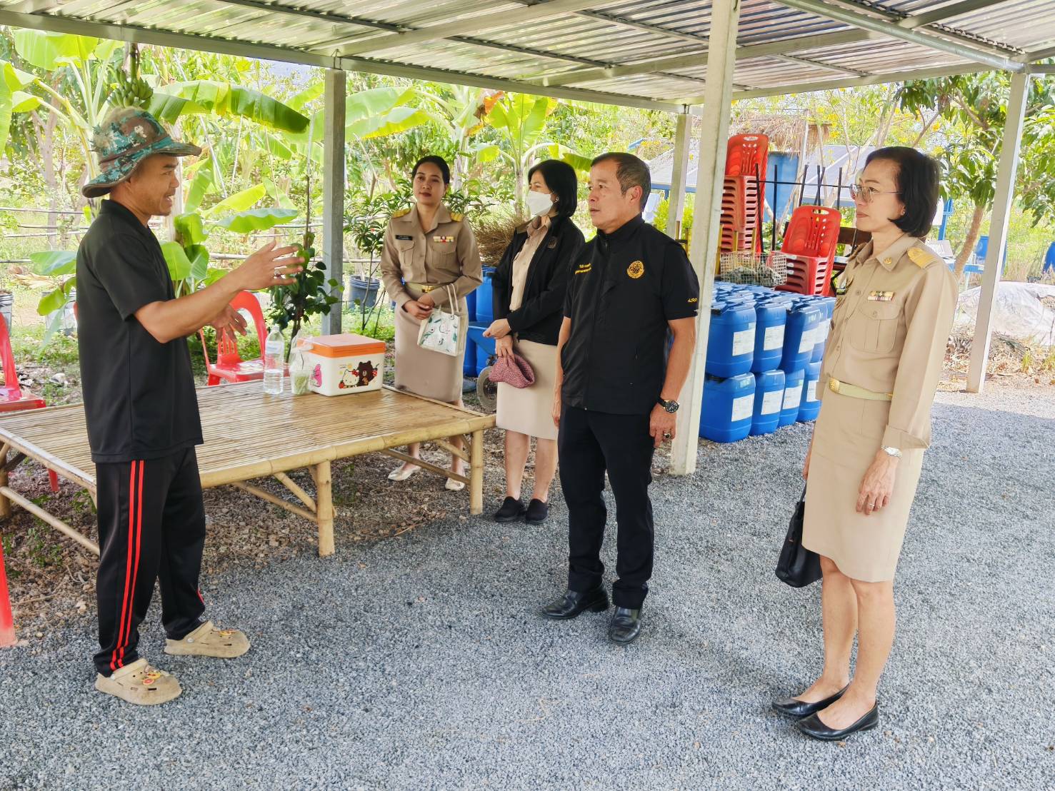 title -  ส.ป.ก.นครนายก ต้อนรับผู้ตรวจราชการกรม เขตตรวจราชการที่ 9 