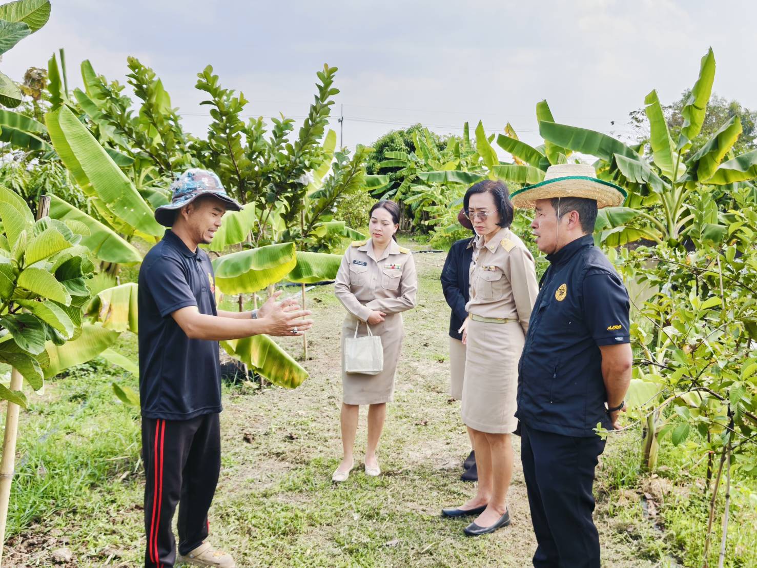 title -  ส.ป.ก.นครนายก ต้อนรับผู้ตรวจราชการกรม เขตตรวจราชการที่ 9 