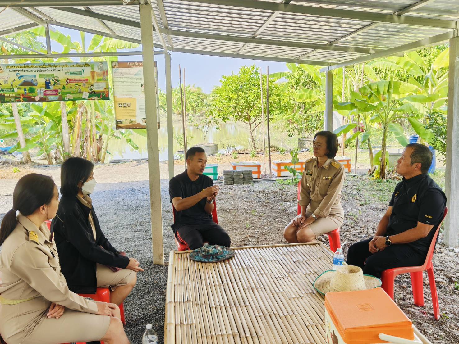 title -  ส.ป.ก.นครนายก ต้อนรับผู้ตรวจราชการกรม เขตตรวจราชการที่ 9 