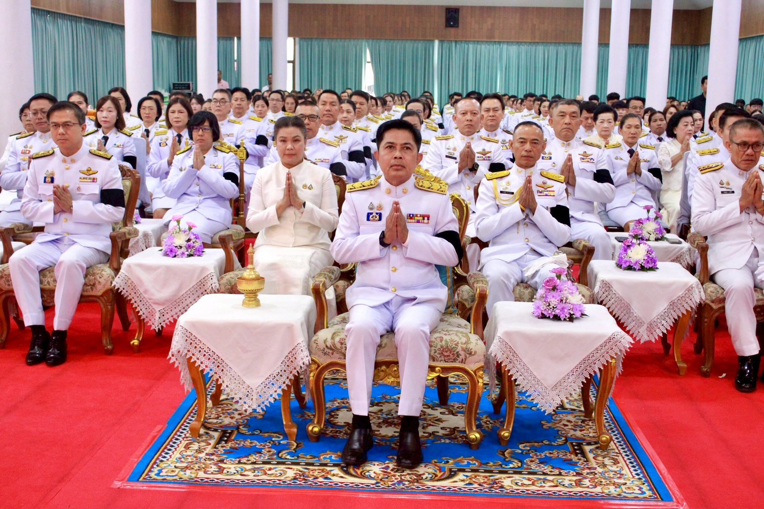 title - ส.ป.ก.นครนายก เข้าร่วมพิธีเจริญพระพุทธมนต์ และทำบุญตักบาตร พร้อมปล่อยพันธุ์สัตว์น้ำเฉลิมพระเกียรติฯ 