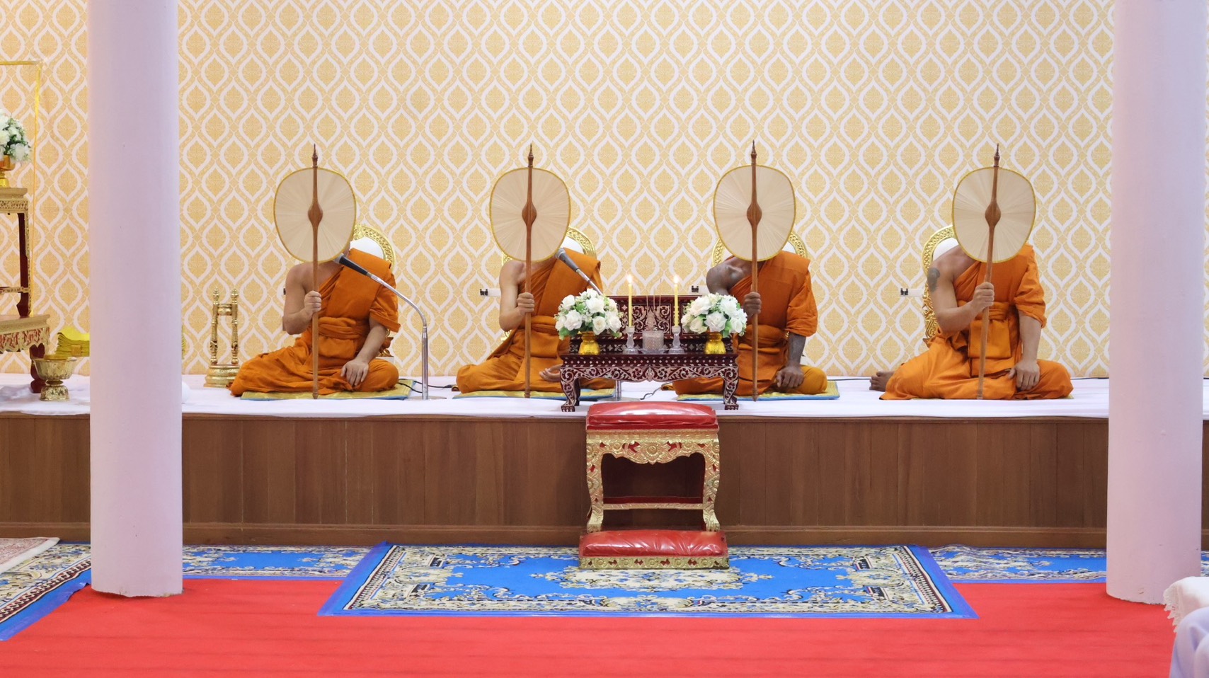 title - ส.ป.ก.นครนายก เข้าร่วมพิธีถวายน้ำสรงพระศพ และลงนามถวายความอาลัย 