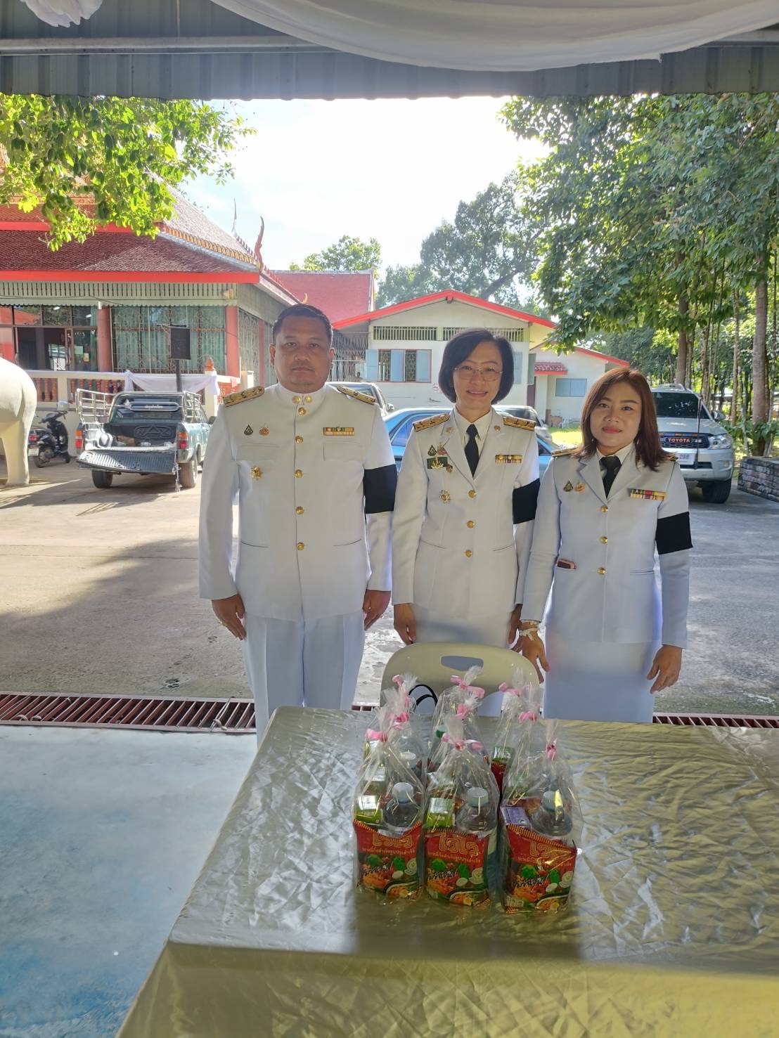 title - ส.ป.ก.นครนายก เข้าร่วมพิธีบำเพ็ญกุศล ในวาระครบ ๗ วัน (สัตตมวาร) 