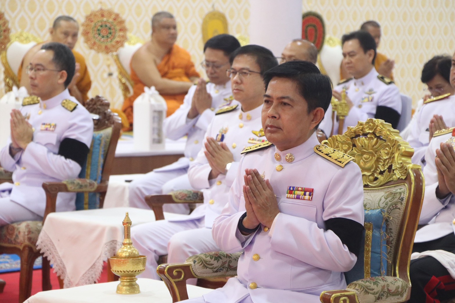 title - ส.ป.ก.นครนายก เข้าร่วมพิธีบำเพ็ญกุศล ในวาระครบ ๗ วัน (สัตตมวาร) 