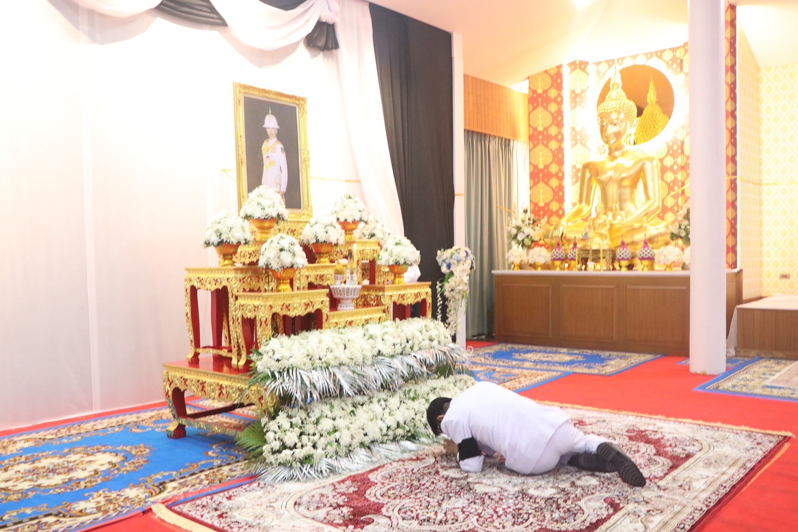title - ส.ป.ก.นครนายก เข้าร่วมพิธีบำเพ็ญกุศล ในวาระครบ ๗ วัน (สัตตมวาร) 