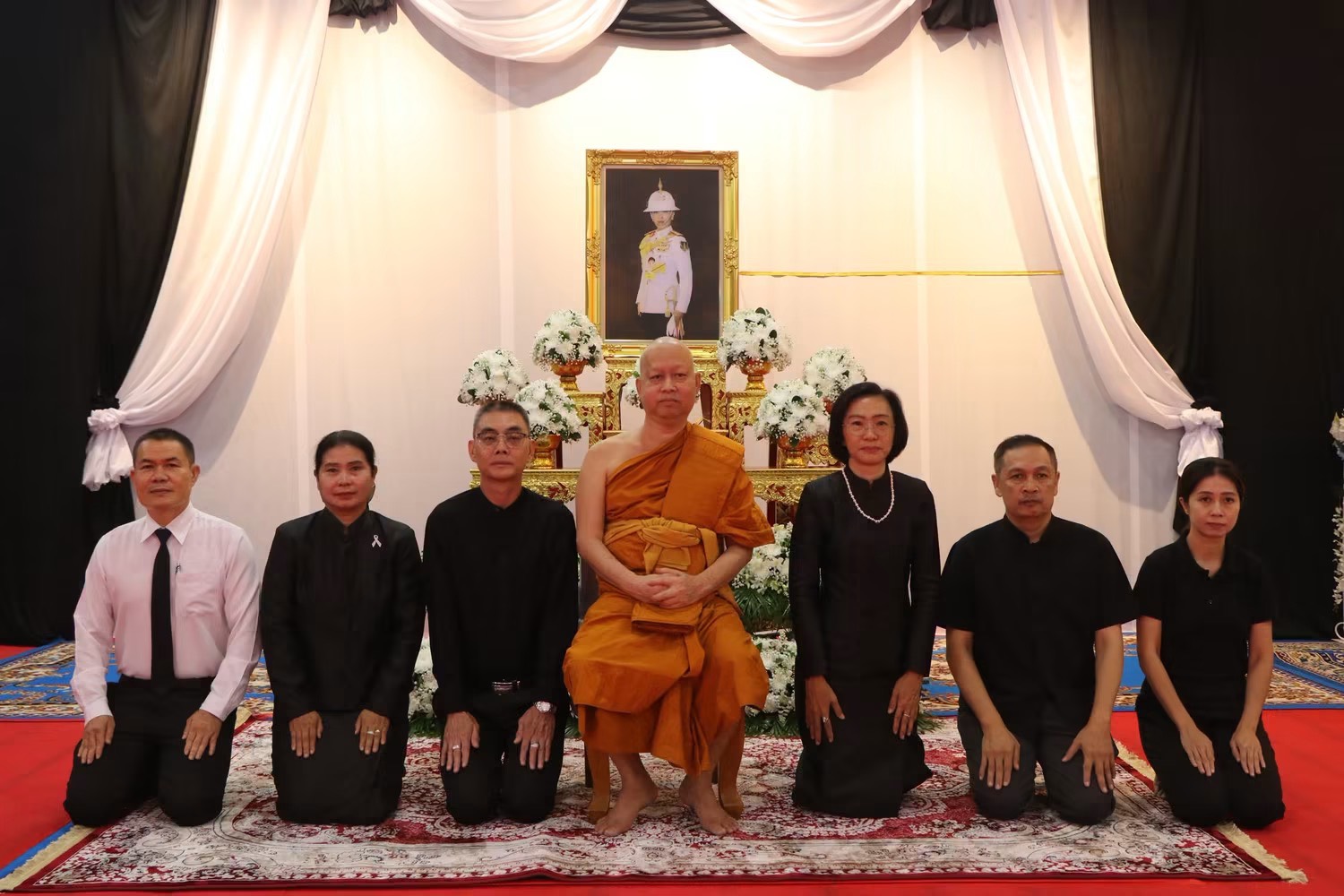 title - ส.ป.ก.นครนายก เข้าร่วมพิธีบำเพ็ญกุศลสวดพระอภิธรรม 