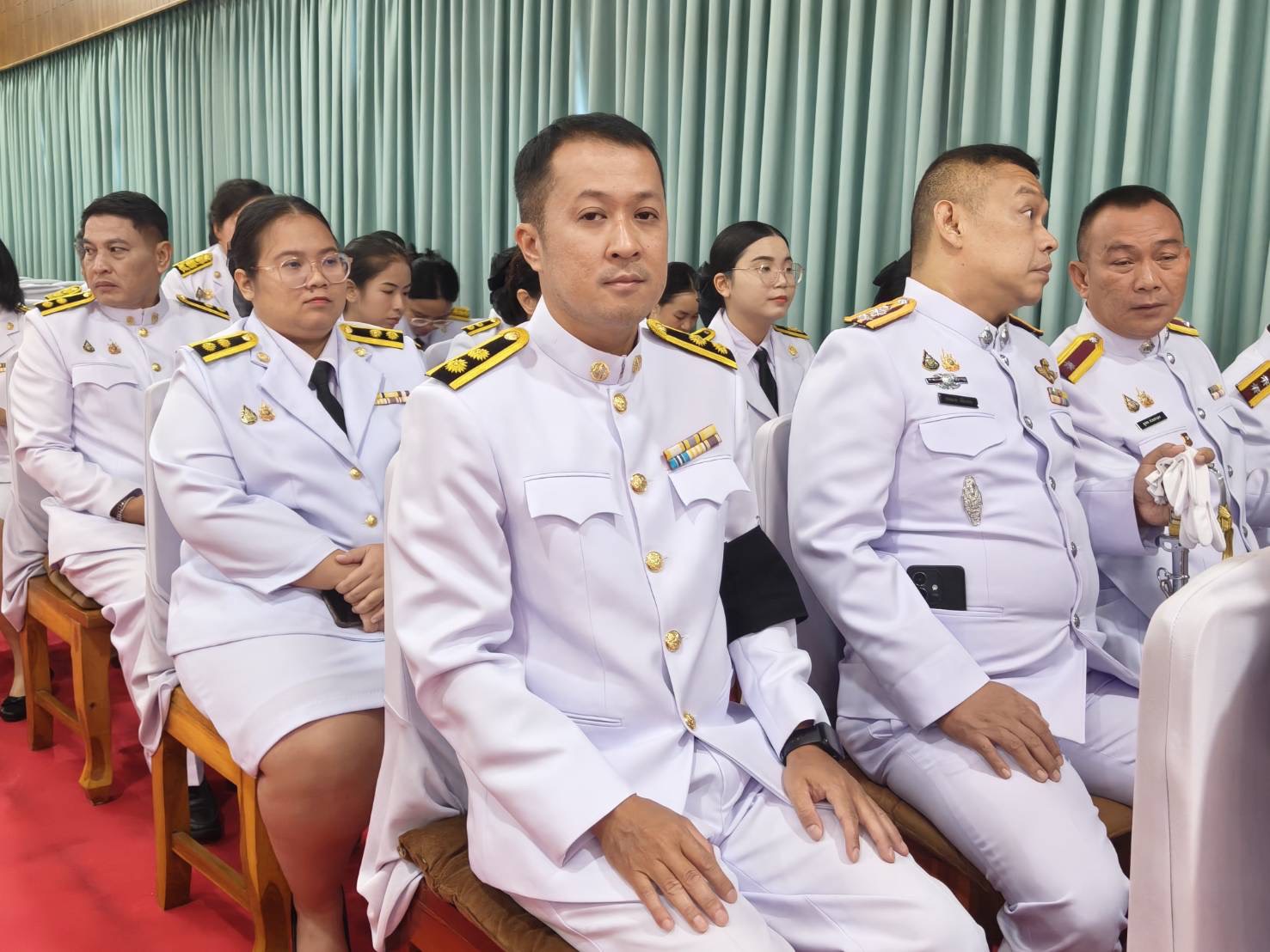 title - ส.ป.ก.นครนายก ร่วมพิธีเจริญพระพุทธมนต์และทำบุญตักบาตรถวายพระกุศล