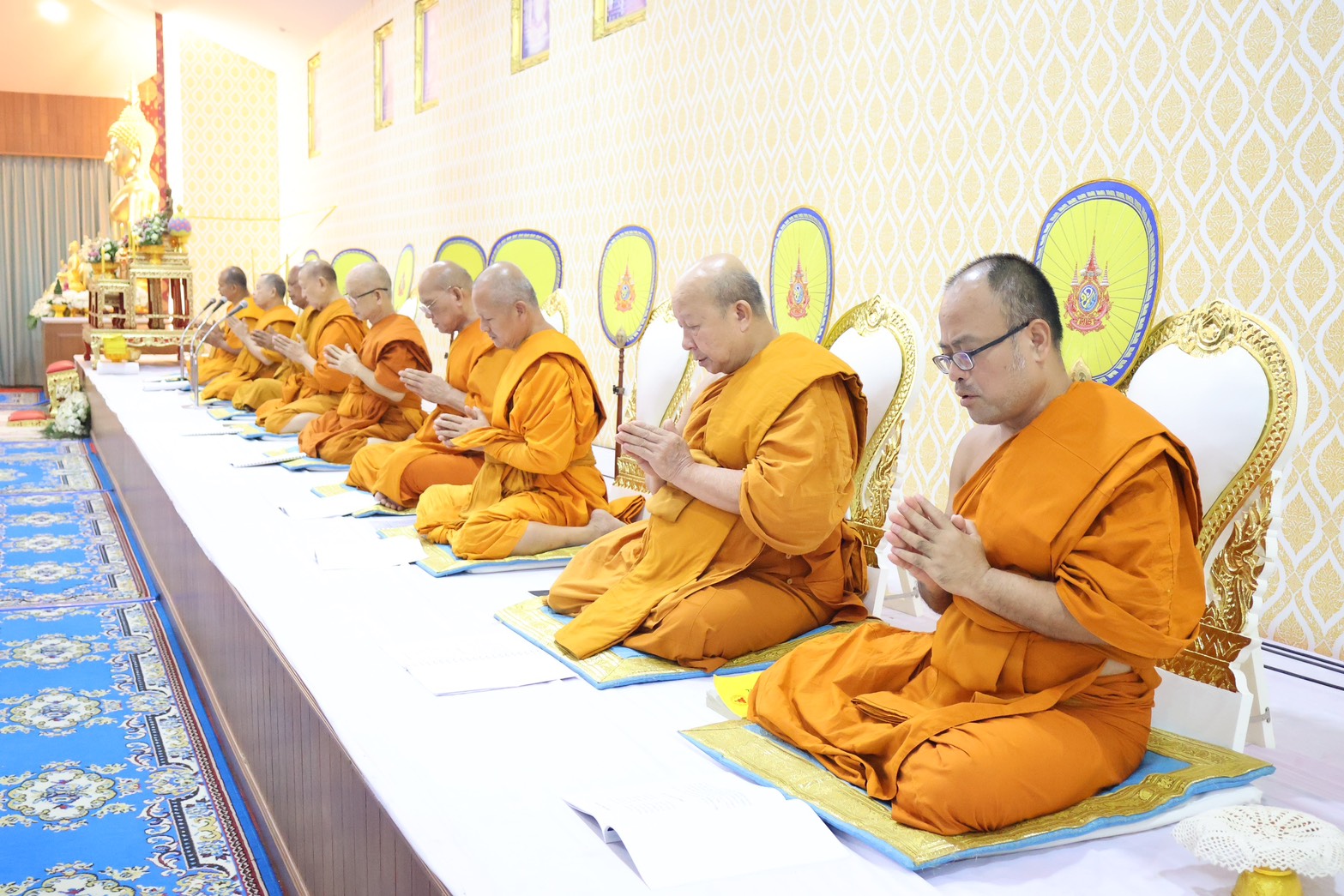 title - ส.ป.ก.นครนายก เข้าร่วมพิธีสวดพระพุทธมนต์ และเจริญจิตตภาวนา