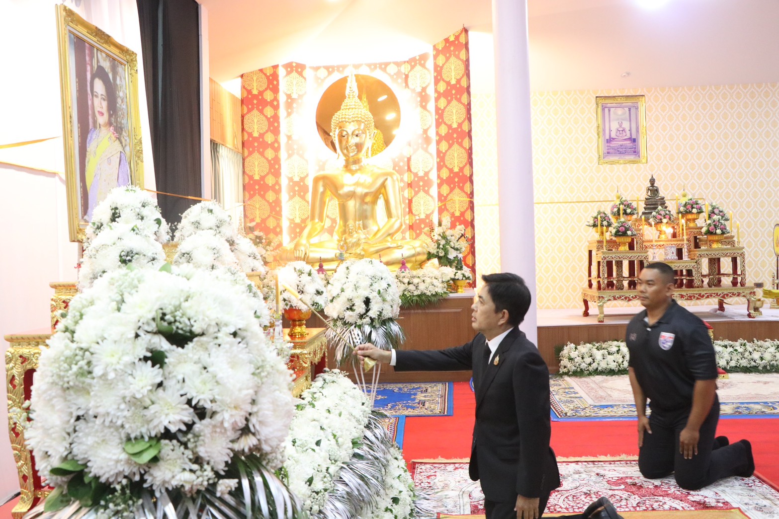 title - ส.ป.ก.นครนายก เข้าร่วมพิธีสวดพระพุทธมนต์ และเจริญจิตตภาวนา