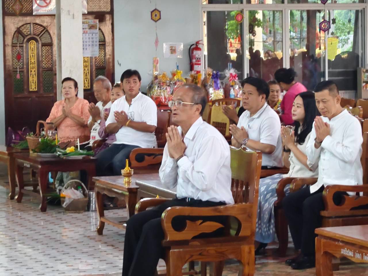 title - ส.ป.ก.นครนายก ร่วมโครงการเข้าวัดปฏิบัติธรรมวันธรรมสวนะ