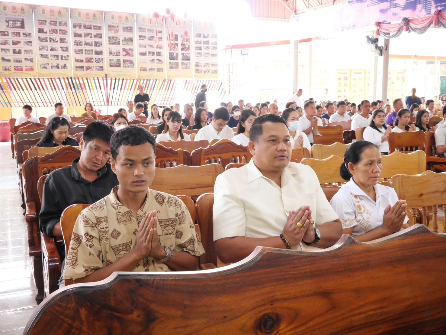 title - ส.ป.ก.นครนายก ร่วมโครงการเข้าวัดปฏิบัติธรรมวันธรรมสวนะ