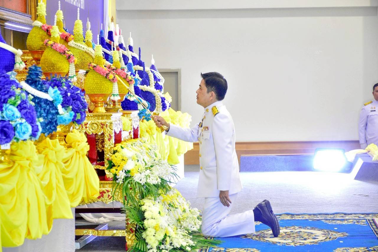 ส.ป.ก.นครนายก ร่วมงานรัฐพิธีวันที่ระลึก พระบาทสมเด็จพระนั่งเกล้าเจ้าอยู่หัว พระมหาเจษฎาราชเจ้า     ประจำปี 2568 